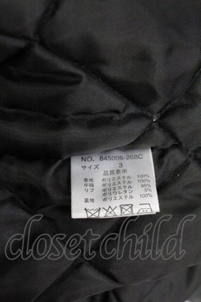 画像8: NO ID. / ナイロン中綿フーデッドハーフコート 3 カーキ T-25-11-18-011-NO-ou-YM-ZT (8)