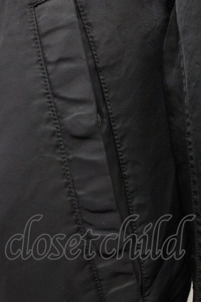 画像5: SHELLAC / ラクーンファー襟N-3ブルゾンジャケット 46 ブラック T-25-11-18-012-SH-ou-YM-ZT (5)