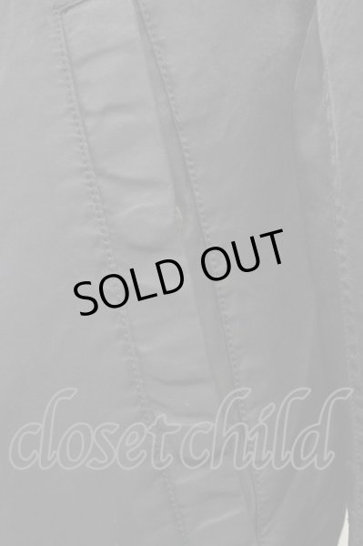 画像5: SHELLAC / ラクーンファー襟N-3ブルゾンジャケット 46 ブラック T-25-11-18-012-SH-ou-YM-ZT-M116 (5)