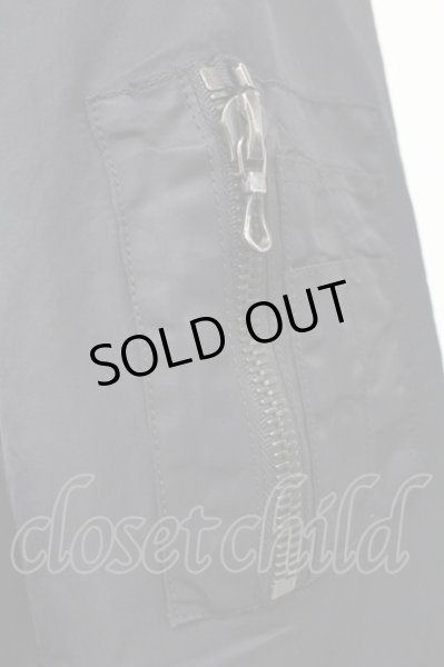 画像6: SHELLAC / ラクーンファー襟N-3ブルゾンジャケット 46 ブラック T-25-11-18-012-SH-ou-YM-ZT-M116 (6)