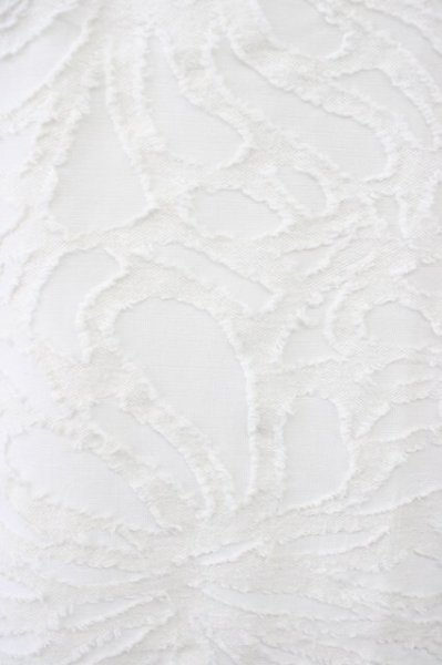 画像3: TORNADO MART / ボタニカルジャガードVネックTシャツ L ホワイト T-25-11-19-002-TO-ts-YM-ZT (3)