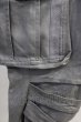 画像7: TORNADO MART / エステルピーチヘアラインクロップドカーゴパンツ M グレー T-25-11-19-018-TO-pa-YM-ZT (7)