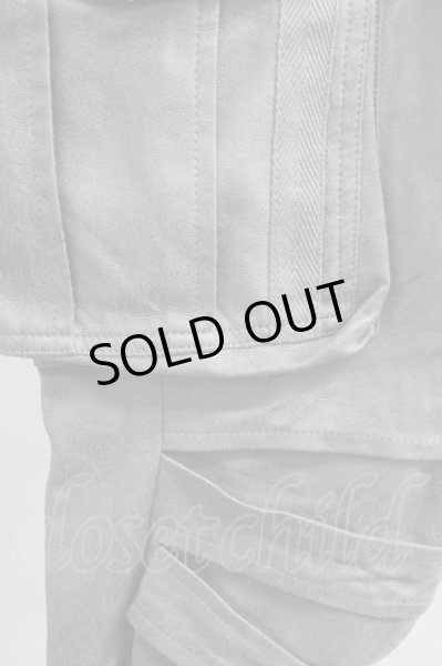 画像7: TORNADO MART / エステルピーチヘアラインクロップドカーゴパンツ M グレー T-25-11-19-018-TO-pa-YM-ZT (7)