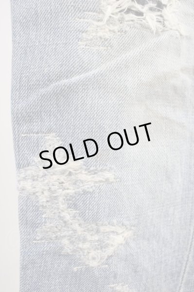 画像10: TORNADO MART / ダメージリペアデニムパンツ L インディゴ T-25-11-19-020-TO-pa-YM-ZT (10)