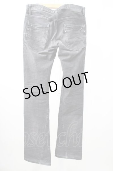 画像2: TORNADO MART / フォールアクア加工デニムパンツ L グレー T-25-11-19-022-TO-pa-YM-ZT (2)