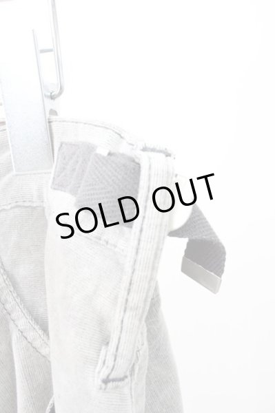 画像3: LGB / SARROUEL　モールスキンギミックサルエルパンツ 25（レディース） グレー T-25-11-19-023-LG-pa-YM-ZT (3)