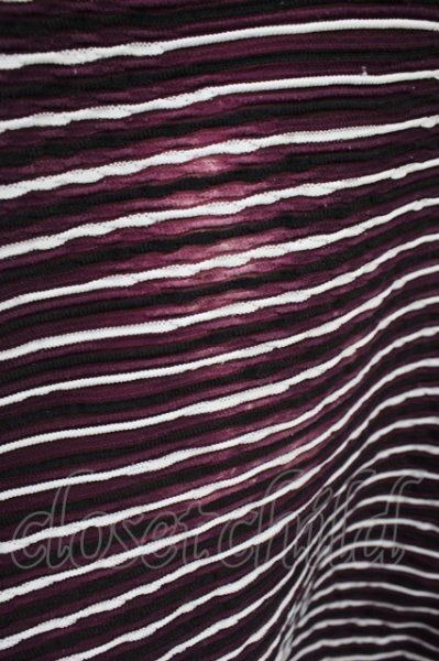 画像4: TORNADO MART / ブリードボーダータックJQVネックTシャツ L ボルドー T-25-11-19-003-TO-ts-YM-ZT (4)