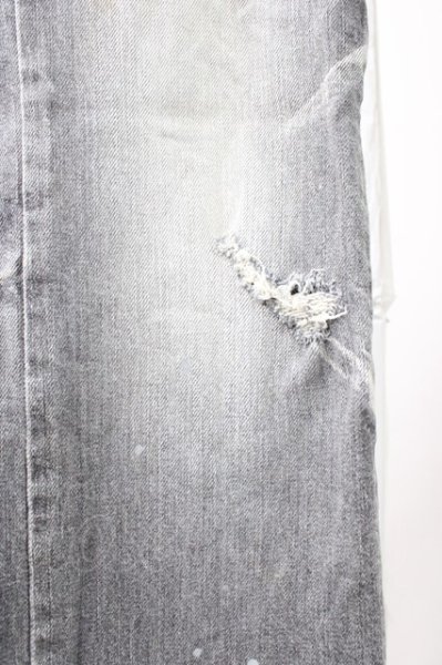 画像6: TORNADO MART / ヴィンテージダメージデニムパンツ L グレー T-25-11-19-024-TO-pa-YM-ZT (6)