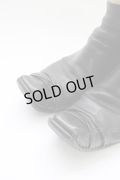 画像4: Hiromu Takahara / サイドゴアドレープブーツ 42（約26.5cm） ブラック T-25-11-19-029-Hi-sho-YM-ZT (4)