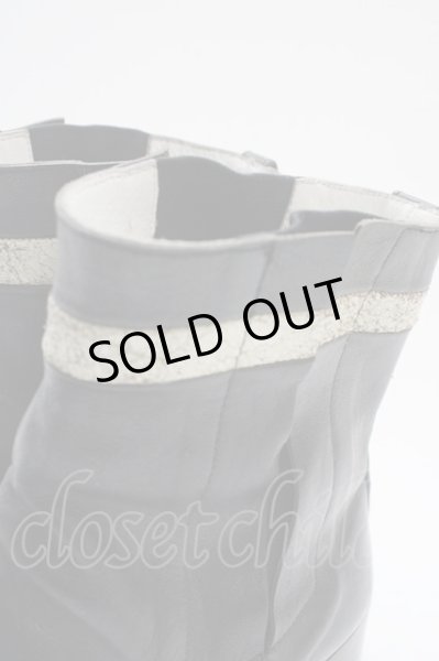 画像5: Hiromu Takahara / サイドゴアドレープブーツ 42（約26.5cm） ブラック T-25-11-19-029-Hi-sho-YM-ZT (5)