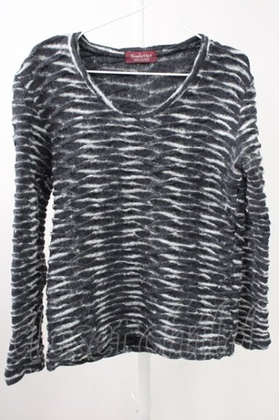 画像1: TORNADO MART / ヘヴィータックスライバーニット L グレー T-25-11-19-007-TO-to-YM-ZT (1)