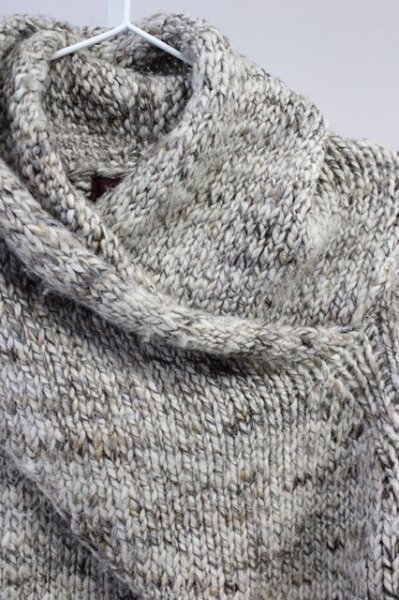 画像3: TORNADO MART / クロスネックイタリアンニットソー ベージュ L T-25-11-19-008-TO-to-YM-ZT (3)