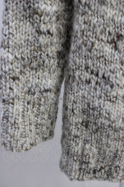 画像4: TORNADO MART / クロスネックイタリアンニットソー ベージュ L T-25-11-19-008-TO-to-YM-ZT (4)