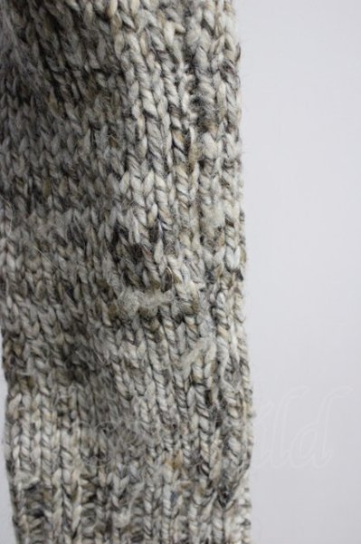 画像5: TORNADO MART / クロスネックイタリアンニットソー ベージュ L T-25-11-19-008-TO-to-YM-ZT (5)