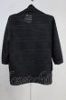 画像2: TORNADO MART / 格子ウェーブ7分袖スタンドジャケット LL ブラック T-25-11-19-010-TO-to-YM-ZT (2)