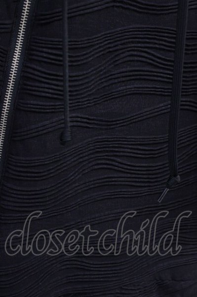 画像4: TORNADO MART / 格子ウェーブ7分袖スタンドジャケット LL ブラック T-25-11-19-010-TO-to-YM-ZT (4)