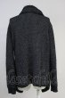 画像2: TORNADO MART / エステルリリーヤーンニットガウンカーディガン LL ブラック T-25-11-19-013-TO-to-YM-ZT (2)