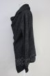 画像3: TORNADO MART / エステルリリーヤーンニットガウンカーディガン LL ブラック T-25-11-19-013-TO-to-YM-ZT (3)