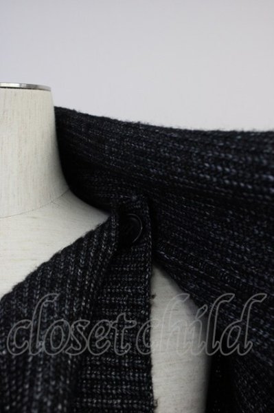 画像6: TORNADO MART / エステルリリーヤーンニットガウンカーディガン LL ブラック T-25-11-19-013-TO-to-YM-ZT (6)
