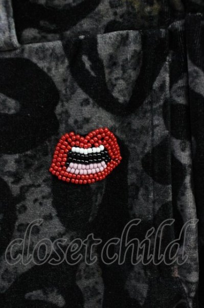 画像3: maxsix / レオパードグラデーションサルエルパンツ M ブラックｘグレー T-25-11-19-015-ma-pa-YM-ZT (3)