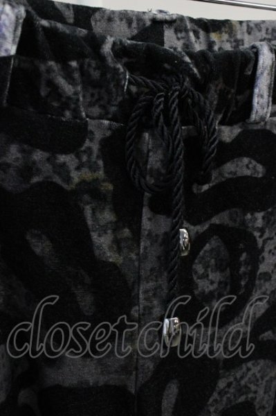 画像4: maxsix / レオパードグラデーションサルエルパンツ M ブラックｘグレー T-25-11-19-015-ma-pa-YM-ZT (4)