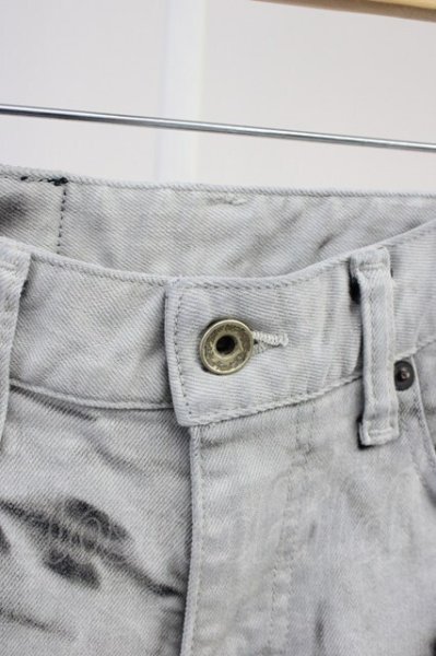 画像3: LGB / ST103/3/4/ クロップドブリーチデニムパンツ 25（レディース） ブラックｘグレー T-25-11-19-016-LG-pa-YM-ZT (3)