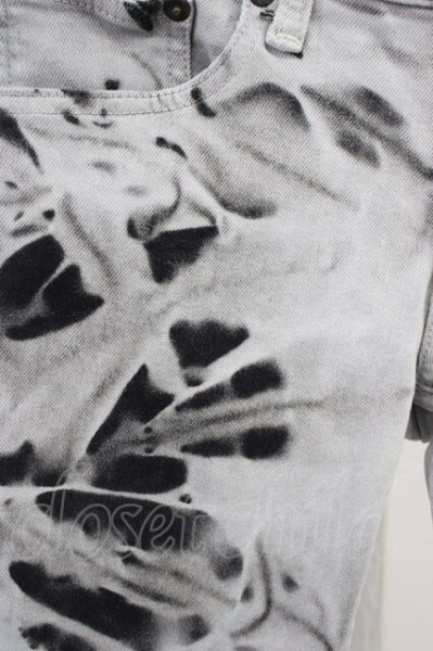 画像5: LGB / ST103/3/4/ クロップドブリーチデニムパンツ 25（レディース） ブラックｘグレー T-25-11-19-016-LG-pa-YM-ZT (5)