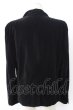 画像2: SEANA / ベルベットピークドラペルテーラードジャケット L ブラック T-25-11-20-018-SE-ja-YM-ZT (2)
