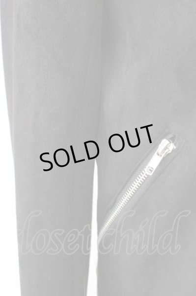 画像5: SEANA / フェイクスウェードダブルライダースジャケット L ブラック T-25-11-20-019-SE-ja-YM-ZT (5)