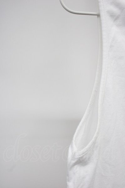 画像5: Moonage Devilment / オーバーラウンドタンクトップ F ホワイト T-25-11-20-002-Mo-to-YM-ZT (5)