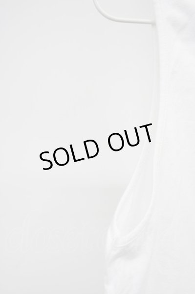 画像5: Moonage Devilment / オーバーラウンドタンクトップ F ホワイト T-25-11-20-002-Mo-to-YM-ZT293 (5)