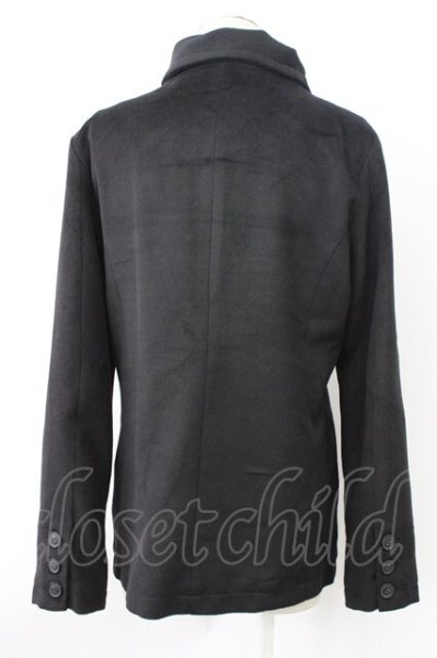 画像2: SEANA / ハイネックアシンメトリーコート L ブラック T-25-11-20-020-SE-ja-YM-ZT (2)