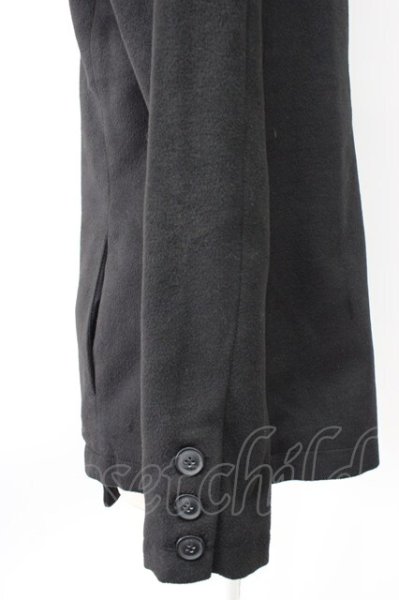 画像3: SEANA / ハイネックアシンメトリーコート L ブラック T-25-11-20-020-SE-ja-YM-ZT (3)