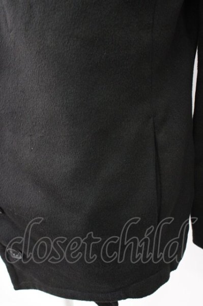 画像6: SEANA / ハイネックアシンメトリーコート L ブラック T-25-11-20-020-SE-ja-YM-ZT (6)