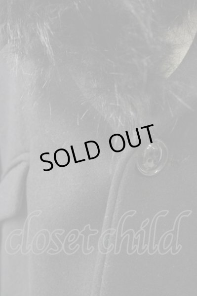 画像4: SEANA / ファー付きウールテーラードジャケット L ブラック T-25-11-20-021-SE-ja-YM-ZT (4)