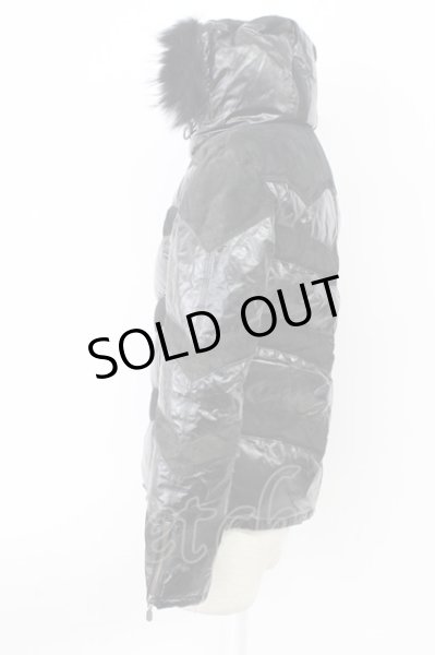 画像3: TORNADO MART / ラムスウェードコンビダウンジャケット ブルゾン M ブラック T-25-11-20-022-TO-ou-YM-ZT (3)