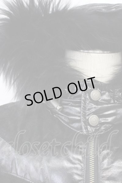 画像4: TORNADO MART / ラムスウェードコンビダウンジャケット ブルゾン M ブラック T-25-11-20-022-TO-ou-YM-ZT (4)