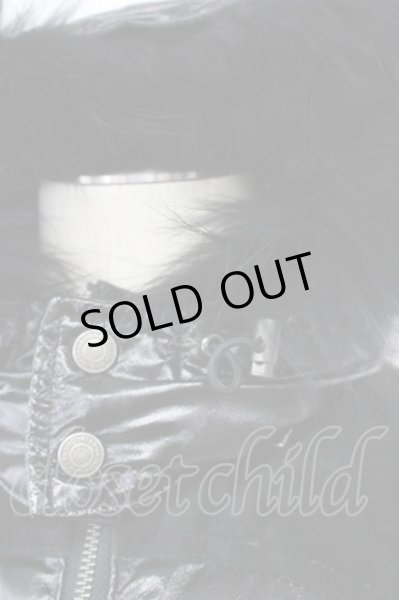 画像5: TORNADO MART / ラムスウェードコンビダウンジャケット ブルゾン M ブラック T-25-11-20-022-TO-ou-YM-ZT (5)