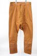 画像1: TORNADO MART / C/Nダブルレイヤーストレッチサルエルパンツ M ライトブラウン T-25-11-20-023-TO-pa-YM-ZT (1)