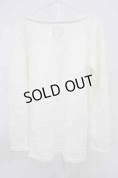 画像2: SEANA / ラメミックスラウドネックニットソー L アイボリー T-25-11-20-003-SE-to-YM-ZT (2)