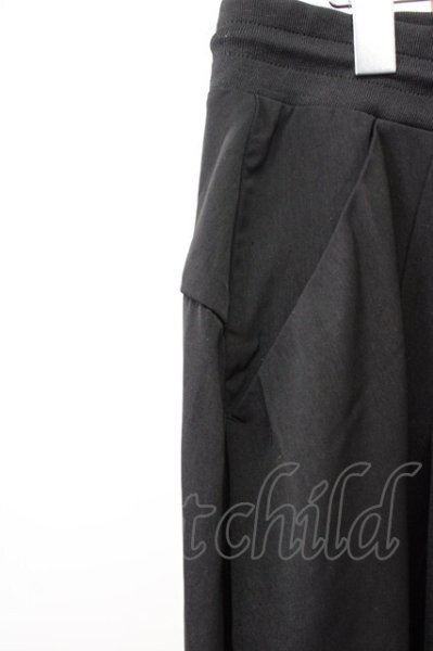 画像4: NO ID. / ドレープイージートラウザーズ 2 ブラック T-25-11-20-025-NO-pa-YM-ZT (4)