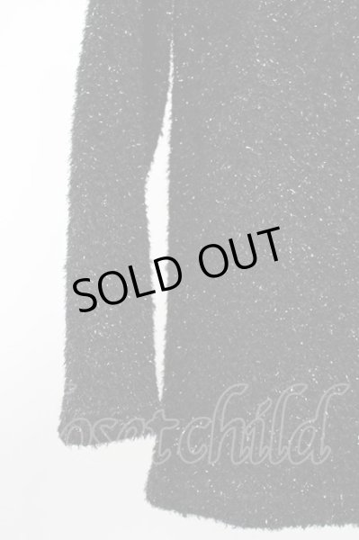 画像4: SEANA / ラメミックスラウドネックニットソー L ブラック T-25-11-20-006-SE-to-YM-ZT (4)