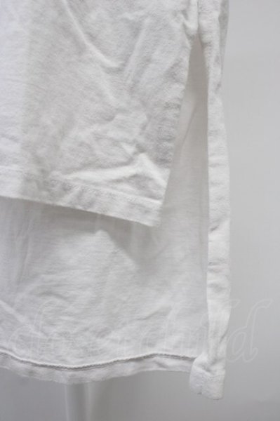 画像5: Moonage Devilment / コットンオーバーロングテールタンクトップ F ホワイト T-25-11-20-001-Mo-ts-YM-ZT (5)