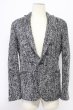 画像1: SEANA / ミックスツイードテーラードジャケット L グレー T-25-11-20-015-SE-ja-YM-ZT (1)