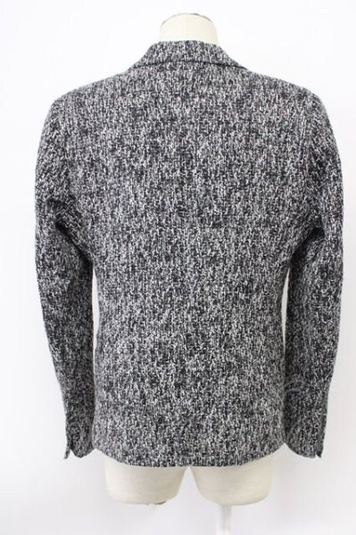 画像2: SEANA / ミックスツイードテーラードジャケット L グレー T-25-11-20-015-SE-ja-YM-ZT (2)