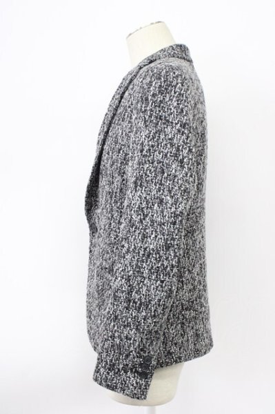 画像3: SEANA / ミックスツイードテーラードジャケット L グレー T-25-11-20-015-SE-ja-YM-ZT (3)