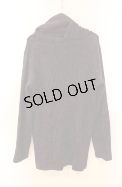 画像3: FUGA / Apologue フェザーヤーンドレープオフタートルネックニット 44 レッド T-25-11-22-027-FU-to-YM-ZT (3)