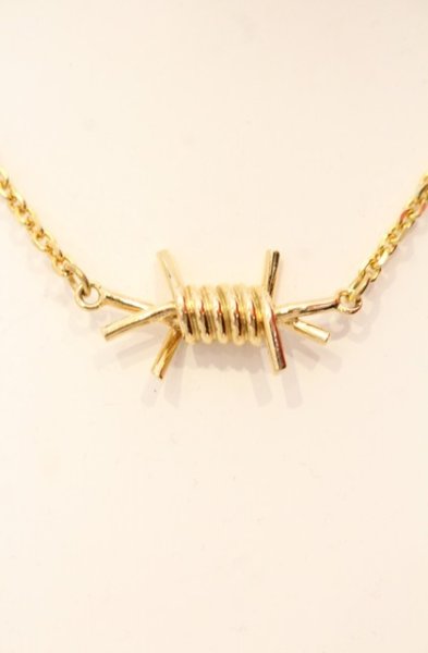 画像2: Moonage Devilment / BARBED ネックレス 最長48cm ゴールド T-25-11-22-031-Mo-ac-YM-ZT (2)