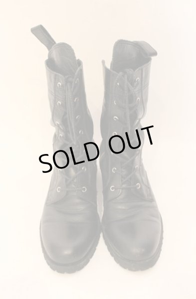 画像1: NO ID. / レースアップレザーブーツ 40（約26cm） ブラック T-25-11-22-040-NO-sho-YM-ZT (1)