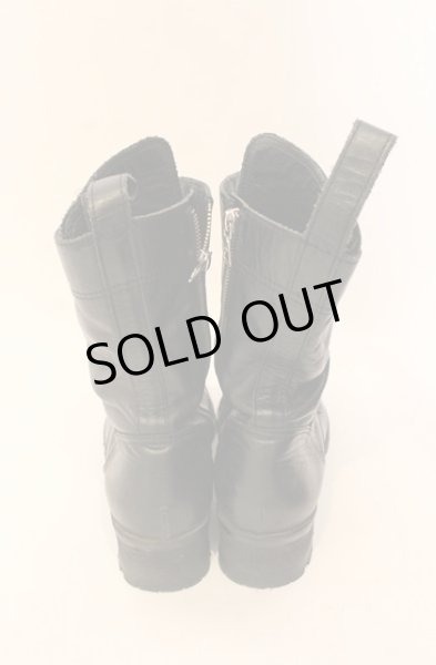 画像3: NO ID. / レースアップレザーブーツ 40（約26cm） ブラック T-25-11-22-040-NO-sho-YM-ZT (3)